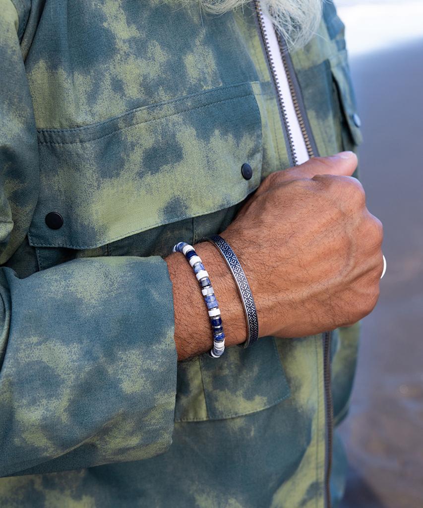 Pig&Hen Navak 9 Bracelet - Striato X Silver
