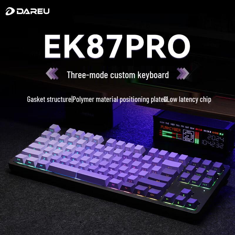Dareu EK87pro Tri-Mode Gasket Mechanical Gaming Keyboard