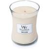 Woodwick Bougie Parfumée Moyenne En Jarre Avec Mèche Qui Crépite, Gousse De Vanille, Temps De Combustion Jusquà 60