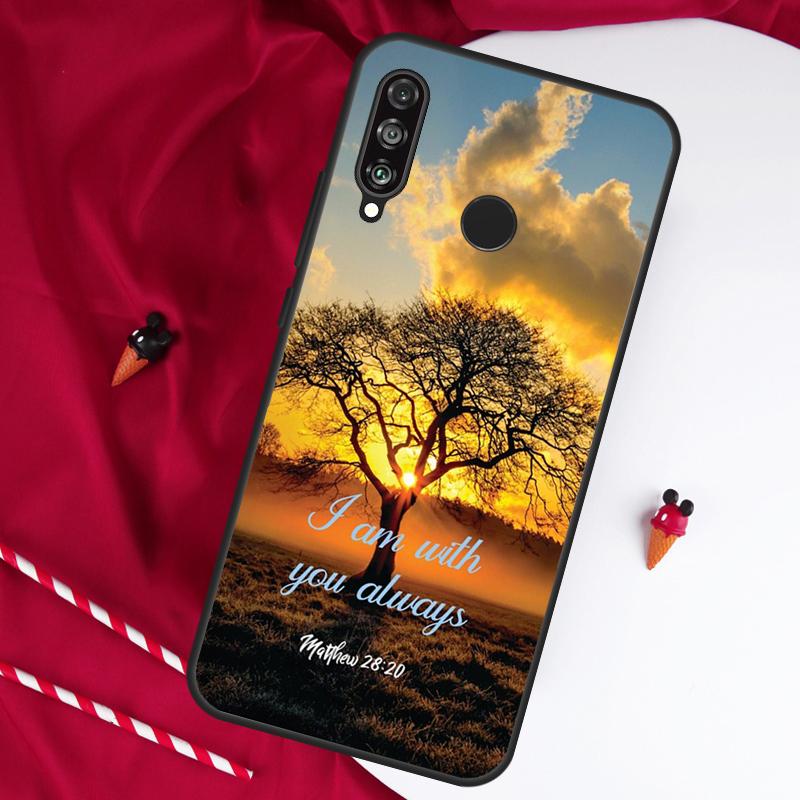 Jesus Bible Christian Religious For Huawei Nova Y90 Y70 Y60 Y72 Y73 Y61 Y91 7i 8i 11i 12i 12s 9 10 SE P20 P30 P40 Lite Case