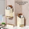 With Drainage Kitchen Cutlery Storage Box  for Kitchen Home Organization