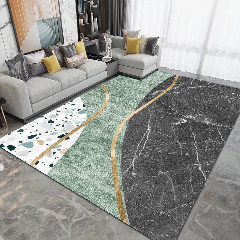 Nordic Style Living Room Carpet Resistant To Dirt and Easy To Maintain Household Anti Slip Carpet