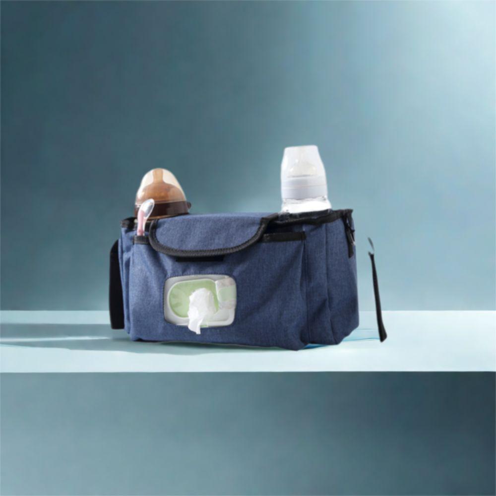 Large Capacity Baby Stroller Bag Waterproof Diaper Bag Organizer Wet Wipe Hanging Bag  Travel