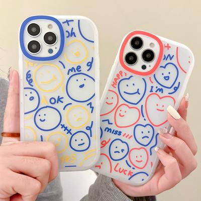 Retro Sweet Cute Cartoon Phone Case For Iphone 13 Pro Case Iphone 11 12 14 Pro Max 7 8 Plus X Xr Xs Max Se 2022 Soft Back Cover