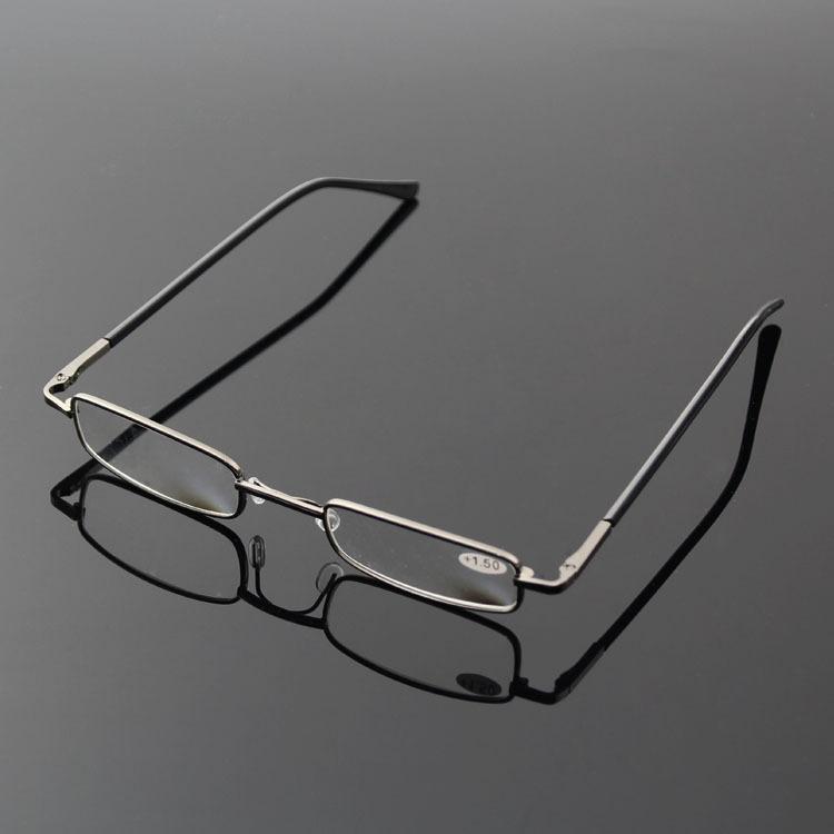 Men'S And Women'S Fashionable Square Full Frame Reading Glasses Ultra Lightweight Fashionable Hd Presbyopia Glasses +3.5+4.0