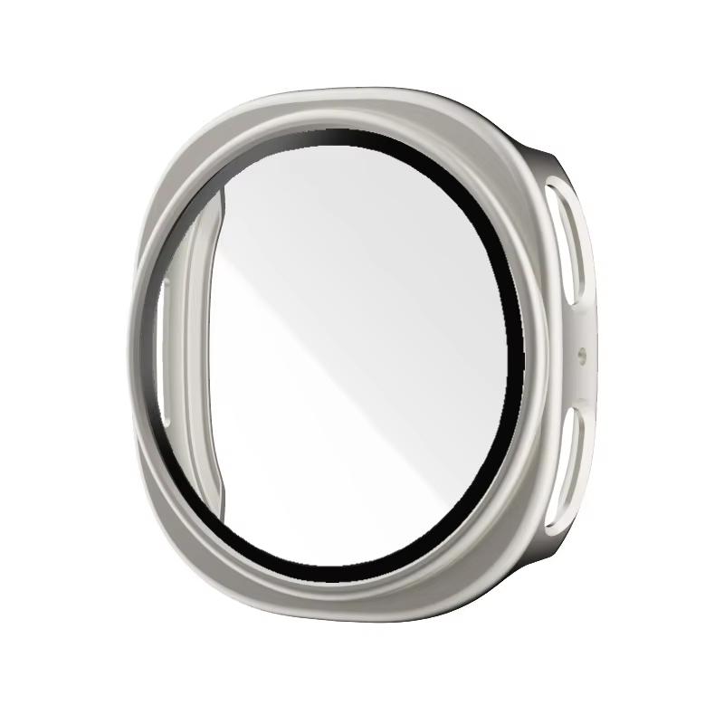 Coque Pour Samsung Galaxy Watch 8 44mm Accessoires Pare-chocs antichoc en PC + Protection d'écran en verre trempé Coque Galaxy Watch 8 40mm