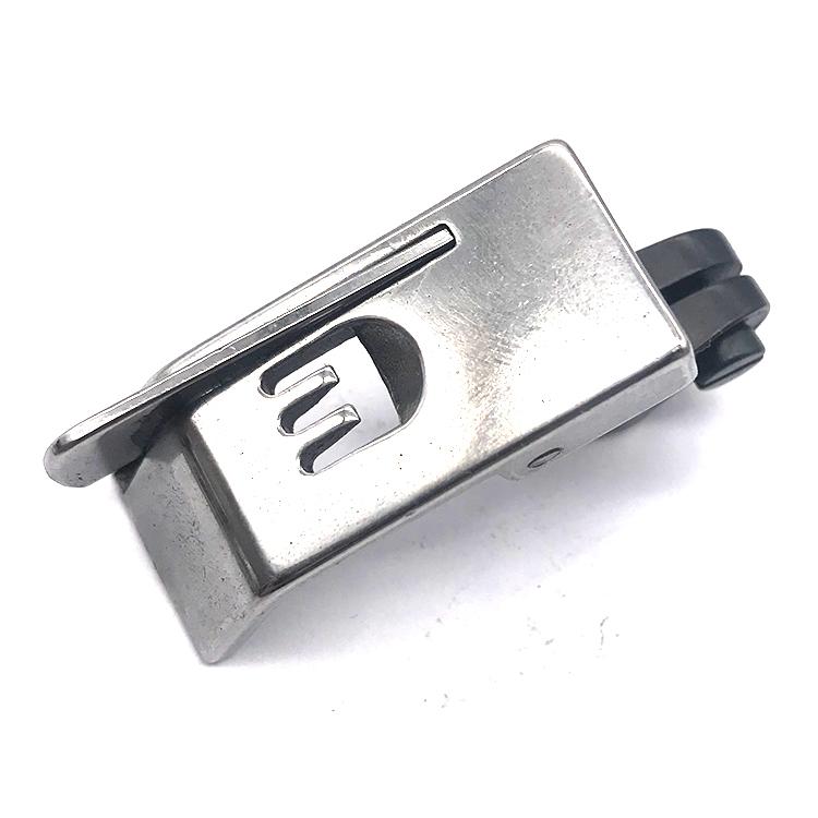 Three Needle Abd Five Line Interlock Machine Covering Machine 0.1 0.2 Seam Allowance Presser Foot Left And Right With Knife
