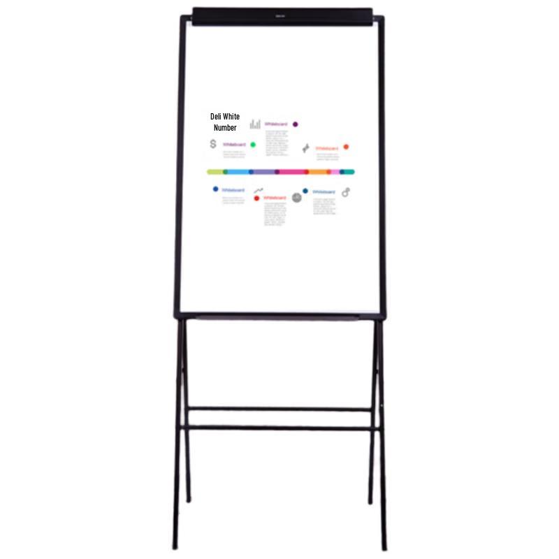 Deli 60x90cm A-Frame Magnetic Whiteboard with Paper Clip
