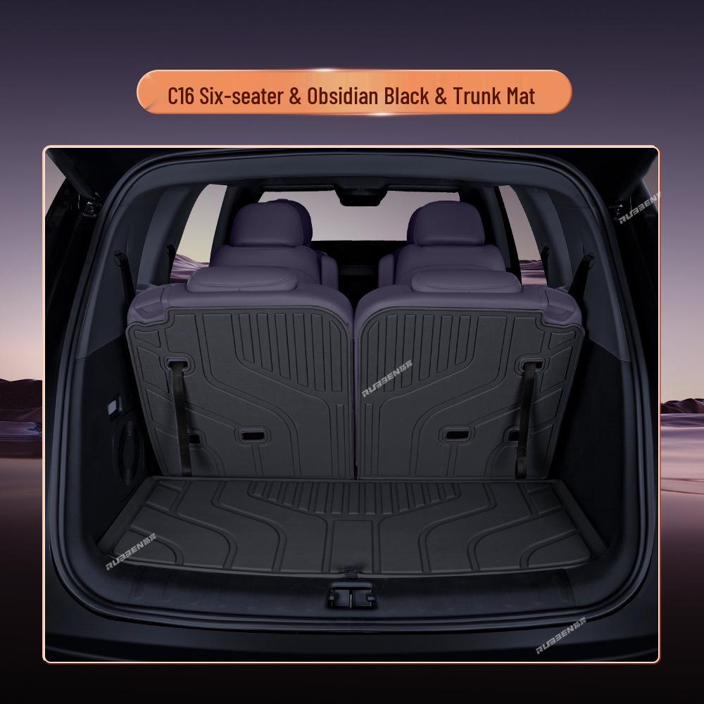 Leapmotor C16 Full Trunk Mat for 2026 Five/Six-Seater Interior Modifications