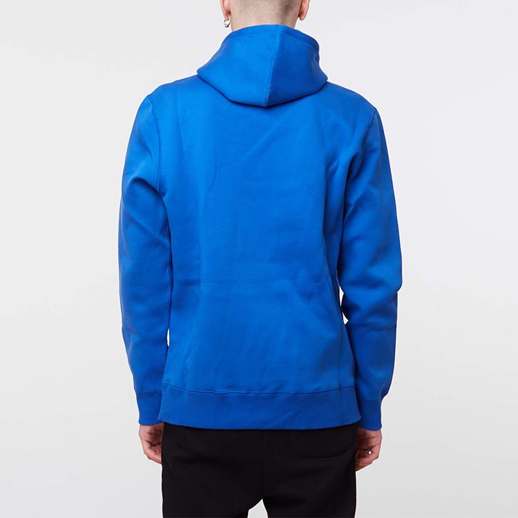 Puma X The Hundreds Logo Print Reversible Hoodie Men Tops Blue Green 598311-89