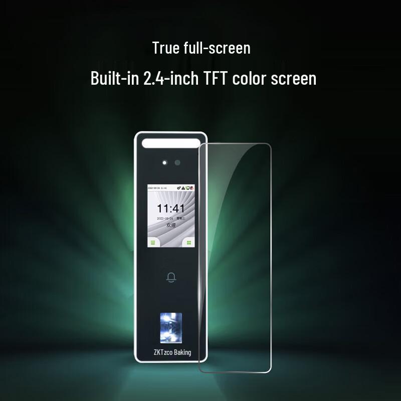 ZKTeco nFace260 Systém kontroly přístupu a docházky s rozpoznáváním obličeje CN zástrčka (adaptér součástí dodávky)