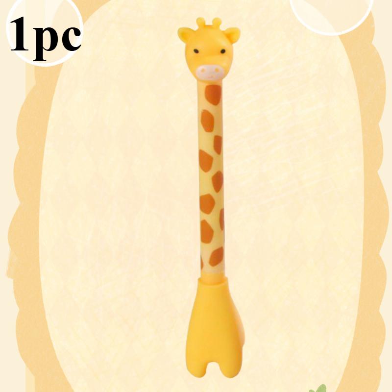 Cute Giraffe Neutral Pen with Realistic Design, Black Pen Core for Smooth and Exquisite Writing, Suitable for Back To School Learning and Stationery