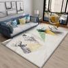 Nordic Living Room Carpet Thick Indoor Cartoon Carpet Imitation Cashmere Cushion Sofa Coffee Table Blanket Light Luxury Bedroom Bed Blanket