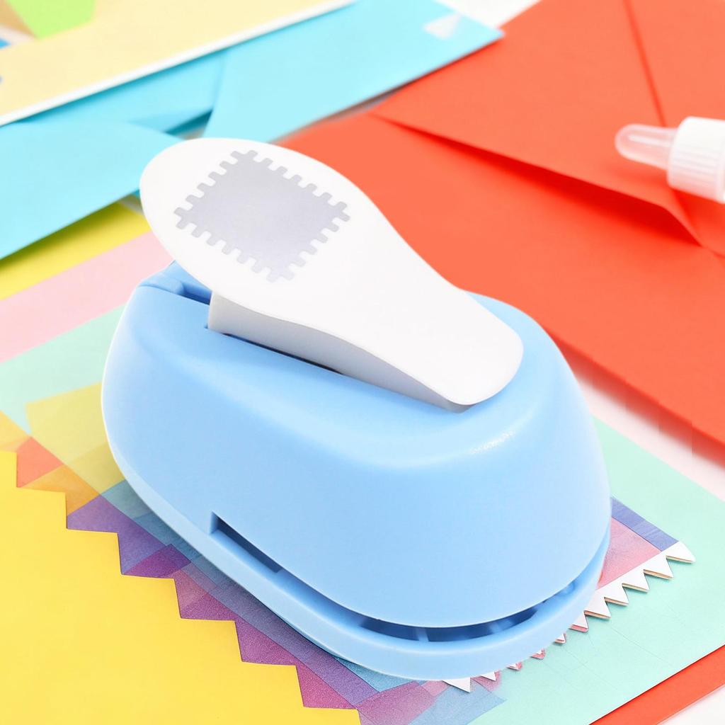 Postage Stamp Punch Square Manual Multi-Purpose Cutting Tools Stamp Hole Puncher for Cards Photo Album Envelope Letter Halloween