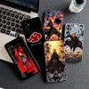 Phone Cover for Samsung Galaxy S25 S24 S23 FE Plus Ultra S7 Edge A16 A15 5G S25+ Case Itachi Obito Uchiha Tobi Narutos Akatsuki