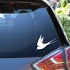 BLKUOPAR for Flying Swallow Silhouette Car Stickers Simple Sunscreen Decals Fashionable Windshield Vehicle Decor Car Label