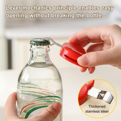Apribottiglie Magnetico a Forma di Mela e Clip per Fialette di Medicine e Bottiglie di Birra Apribottiglie Magnete per Frigorifero Apribottiglie Liquidi Strumento Domestico Facile da Usare