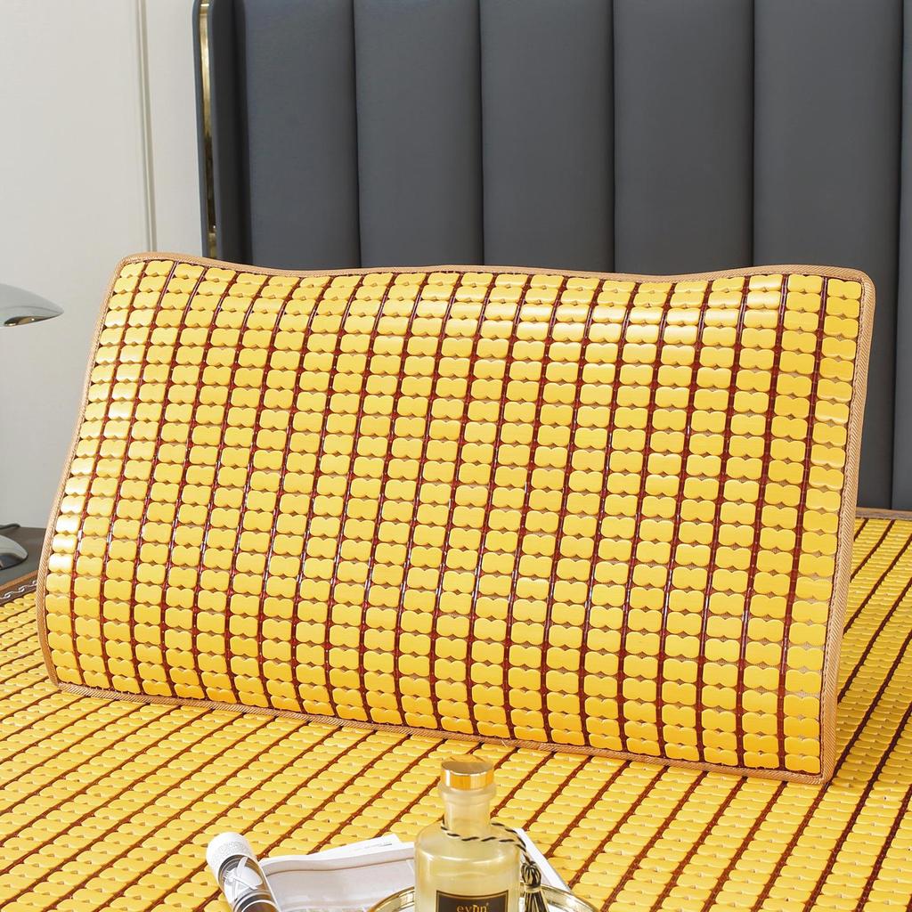 Cooling Bamboo Pillow Cover: Summer-Ready, Free Shipping, Single-Person Mat
