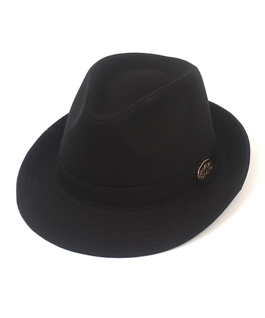 Yunibeosyeolkemiseuteuli Bu Black Cotton Fedora Fedora