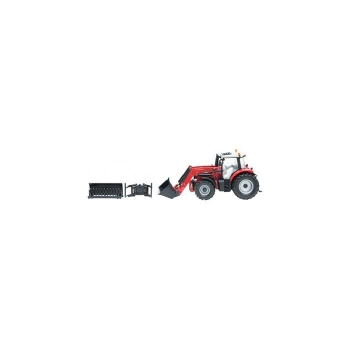 Tracteur miniature massey ferguson 6616 avec chargeur - britains