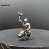 Seria de Victorie Clash Royale din Alamă, Călăreț Mistreț, Rinocer Vulpe Tigru Pisică Crocodil Figurină Model Joc Clash of Clans