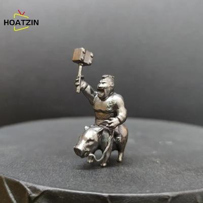 Serie de Victoria de Latón Clash Royale, Jinete de Jabalí, Figura de Zorro Tigre Gato Cocodrilo Rinoceronte Modelo de Juego Clash of Clans