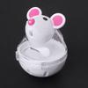 Teaser Toy Treat Disperser Automatic Interactive Mice Tumbler Swinging Mouse Feeder for Indoor Cats Kitten 6XDE