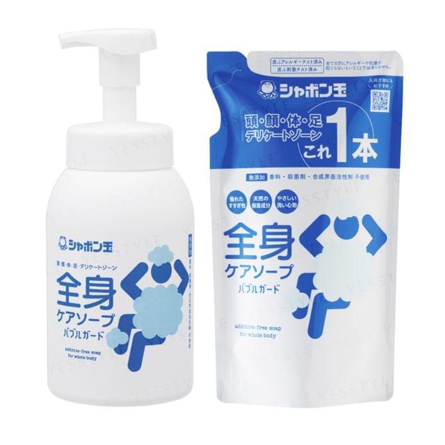 Shabondama Soap - Bubble Guard Additive-Free Soap For Whole Body 570ml