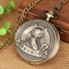 Kitten, Cat, Roman Number, Pocket Watch, Anime, Canteen Theme, Handmade, Student, Teenager, Niche, New Style
