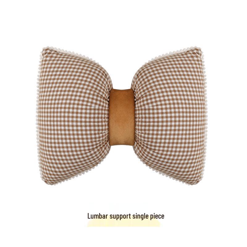 Urocza Kreskówkowa Poduszka na Fotel Samochodowy z Motywem Kaczki dla Mazda 3, Axela, CX30, CX - Letni Wzór z Siatki