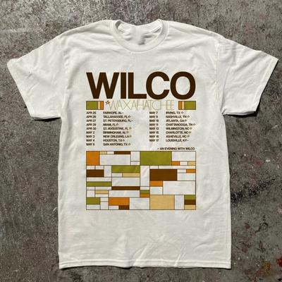 Rare! Wilco Band ANNOUNCES 2025 TOUR Shirt Unisex Concert S To 5XL Unisex T-Shirt