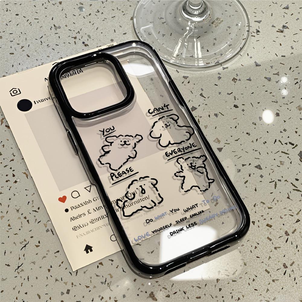 Transparent Phone Case for iPhone 11 12 13 iPhone 13 14 15 Pro 15 16 Pro Max Samsung A15 A16 A25 A26 A55 A56 S25 S24 S22 S23