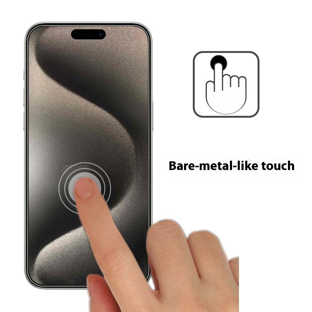 ITIETIE 2Pcs For iPhone 15 Pro Screen Protector 0.25mm High Aluminium-Silicon Glass Clear Film