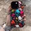 Happy Halloween Colorful Skull Pattern Phone Case For Samsung Galaxy S20 S21 S22 S23 S24 S25 Plus Ultra FE A35 A54 A55 Cover