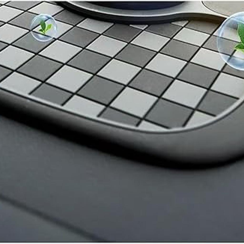 Multifunktions-Auto - Matte Auto-Handyhalter Auto-Armaturenbrettmatte mit Handyhalter im Auto Auto-Nicht-Auto-Matten für Handy ( )