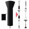 Patio Heater Covers Waterproof Dustproof UV Resistant Standing Garden Heater Covers with Storage Bag for Home Outdoor