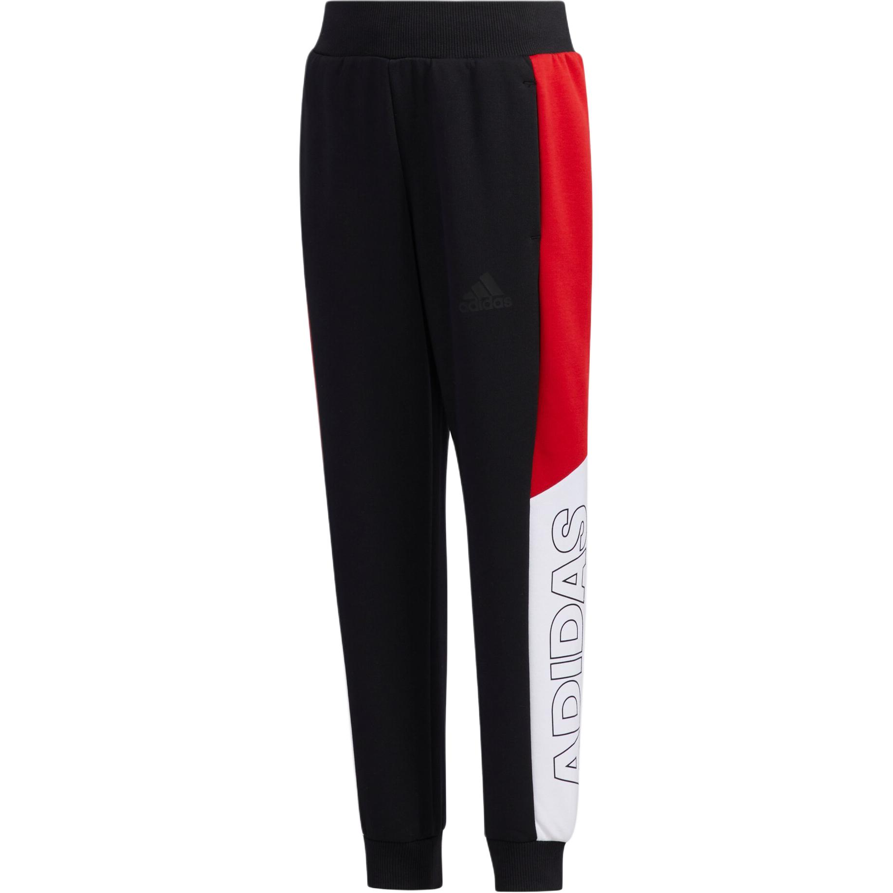 Teenagers Adidas x LK LIANMINGKUAN Knitted Sweatpants Black FM9731 104