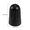 Black Plastic Tire Valve Stem Caps for TR20008 TPMS, Universal Tire Valve Long Caps for Car, Truck, SUV, Bike and Motorcycle
