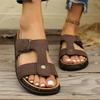 Didelio dydžio Birkenstocks šaunios šlepetės moteriškos vasarinės naujos romėniško stiliaus platforminės laisvalaikio atvirais pirštais paplūdimio sandalai