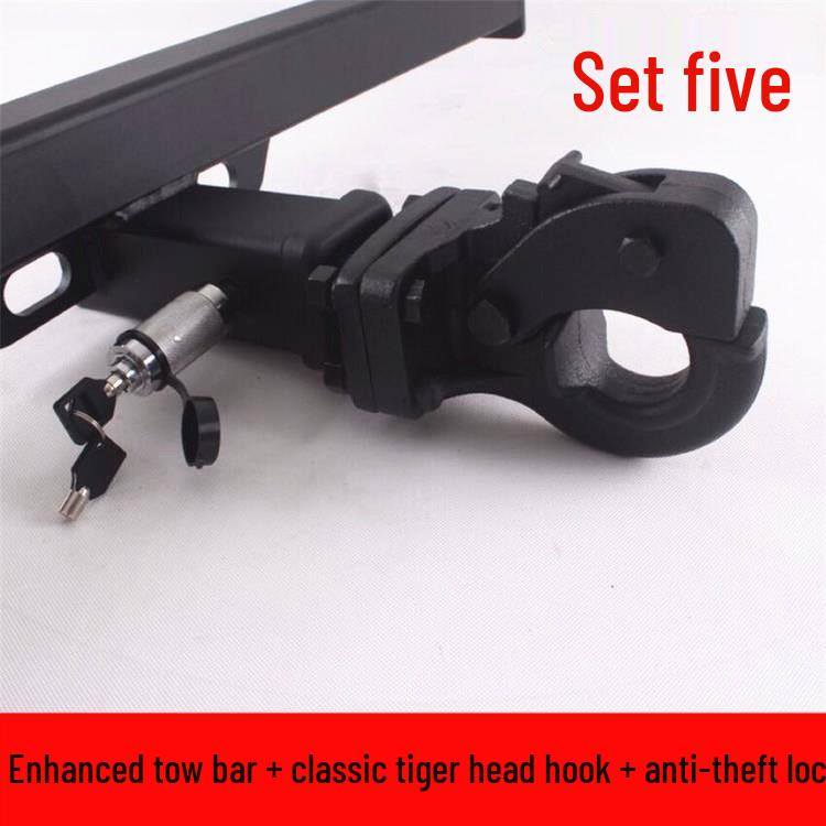 Toyota FJ Cruiser Modified Rear Trailer Hitch & Tow Hook Bracket