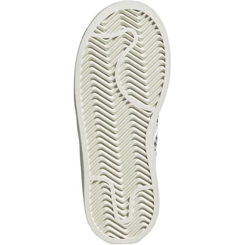 Adidas Originals Superstar 2 Low top Kids' Skateboarding Shoes White Green Sneakers JS2469