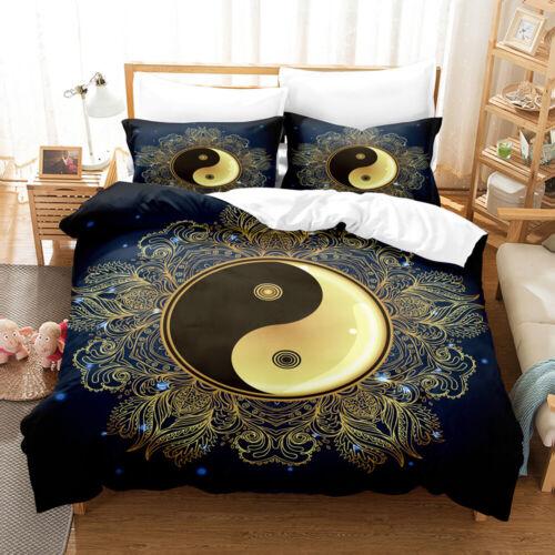 Oriental Mandala Doona Quilt Duvet Cover Set Double/Queen/King Bedding Set Gift