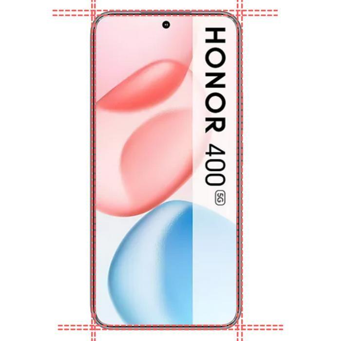 Verre Trempé - Phonillico® - Honor 400 5G - Pack de 2 - Résistant aux rayures - Protection écran