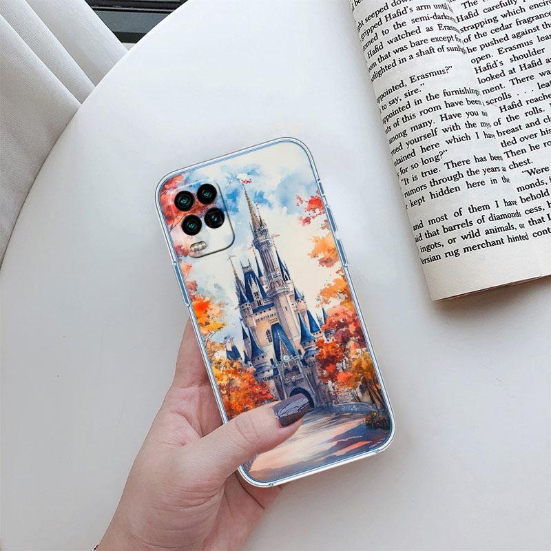 Disney Castle World Transparent Phone Case for Motorola Moto E22I E22S E22 E32 E40 E7 E7I G Plus Power Play Stylus G22 G14