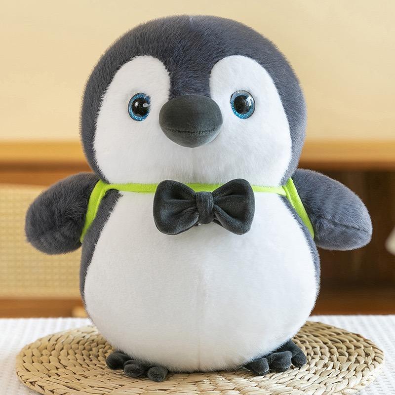 

25cm Cartoon Animal Couple Penguin Doll Soft Fat Penguin Plush Toys Stuffed Lovely Girls Christmas Birthday Gift