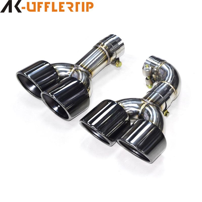 Thunder Edition Carbon Fiber Akrapovic Quad Exhaust Tailpipe for BMW X3/X4