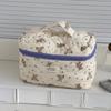 Fashion Women Cartoon Bear Makeup Bag Large Capacity Cute Travel Organizer Quilted Pouch Bag Ladies Toiletry Storage Handbag