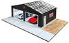 Cobaanii mokei Kobaani Model Studio 1/64 Sweet Style Garage Life Series 2-Car Garage Wooden Assembly Kit SS-042