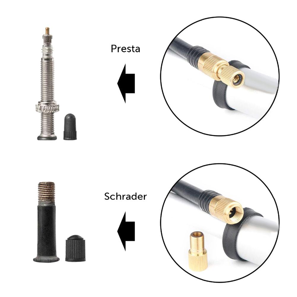 Portable Bike Pumps High Pressure Road Bicycle Pump with Air Guage Tyre Inflator Accessory