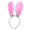 Easter Rabbit Headwear Rabbit Ears Headbands Bowtie Tail Set Rabbit Ears Costume Set Animal Hair Hoop for Easter Party